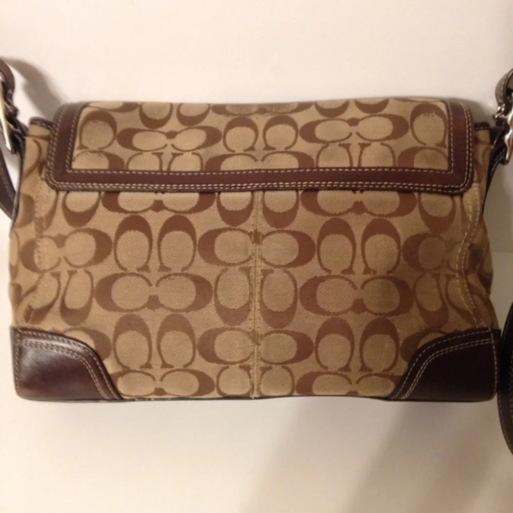 Coach vintage y2k signature c brown shoulder bag